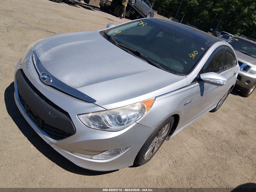 2015 Hyundai Sonata Hybrid Limited KMHEC4A4XFA119291 photo 1