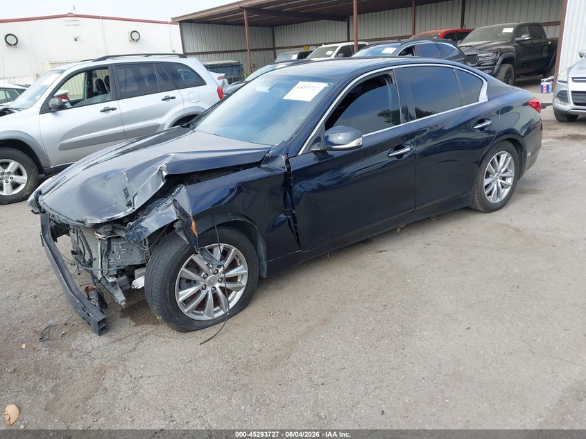 Vin: jn1bv7ap5fm354695, lot: 45791563, infiniti q50 premium 20152