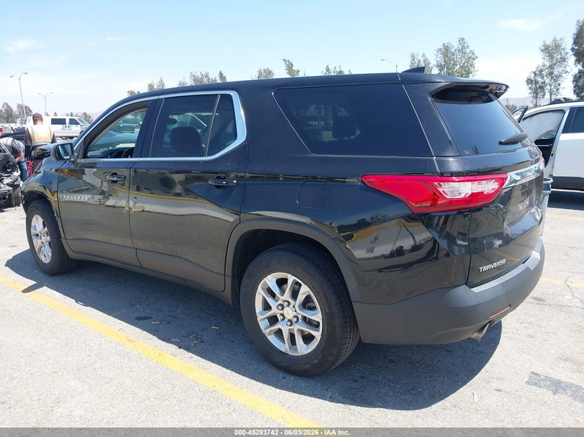 Vin: 1gnerfkw7mj165096, lot: 45791578, chevrolet traverse fwd ls 20213