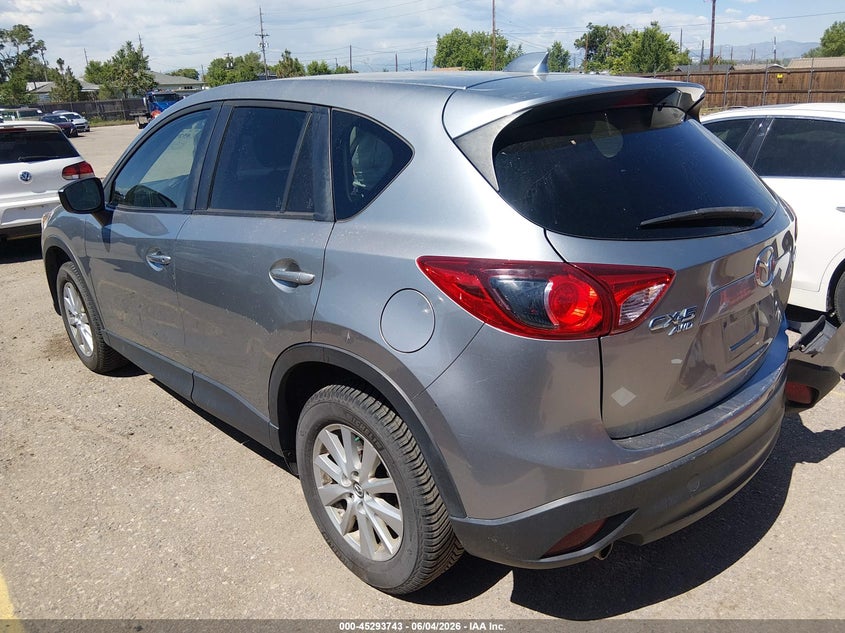 Vin: jm3ke4cy5f0517975, lot: 45791579, mazda cx-5 touring 20153