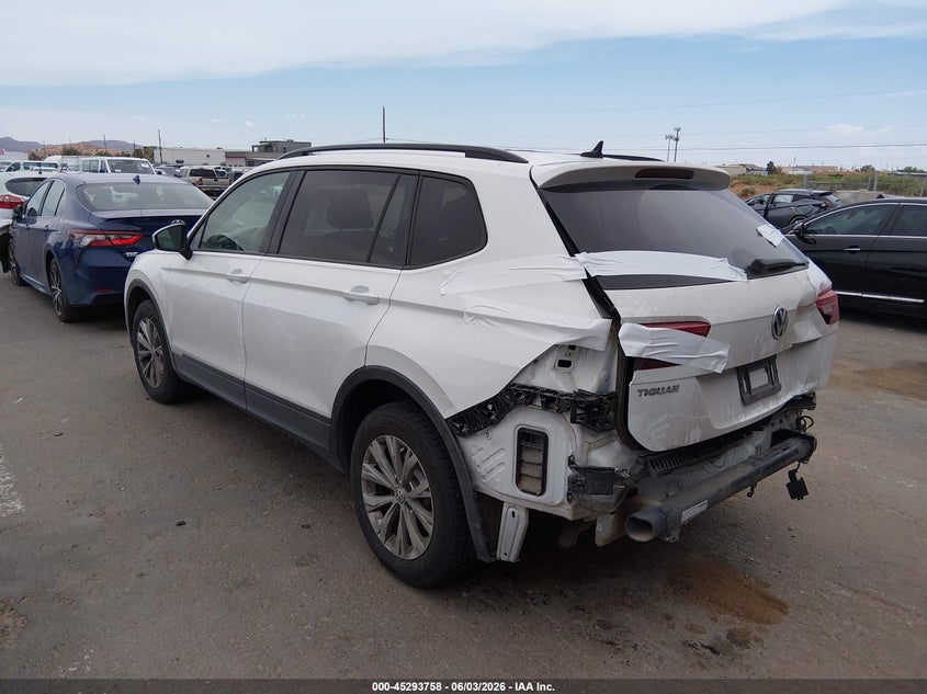 Vin: 3vv1b7ax3lm004114, lot: 45791594, volkswagen tiguan 2.0t s 20203