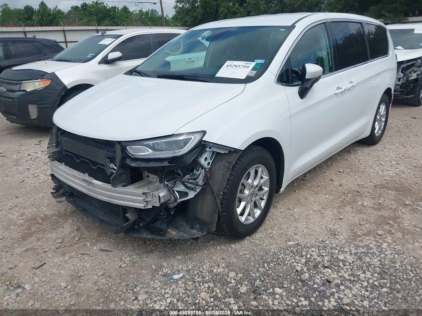 Vin: 2c4rc1bg1pr607619, lot: 45791595, chrysler pacifica touring l 20232