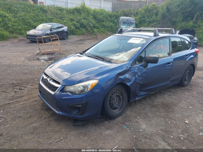 2012 Subaru Impreza 2.0 2.0I blue Lot 111045293810 Vin JF1GPAA61CG206268