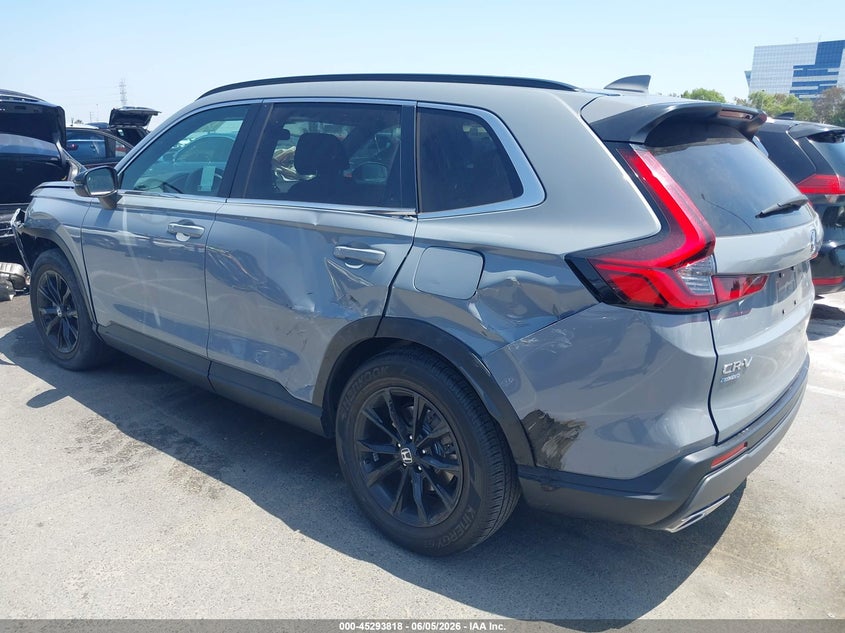 Vin: 7fars5h55se001121, lot: 45791654, honda cr-v hybrid sport 20253