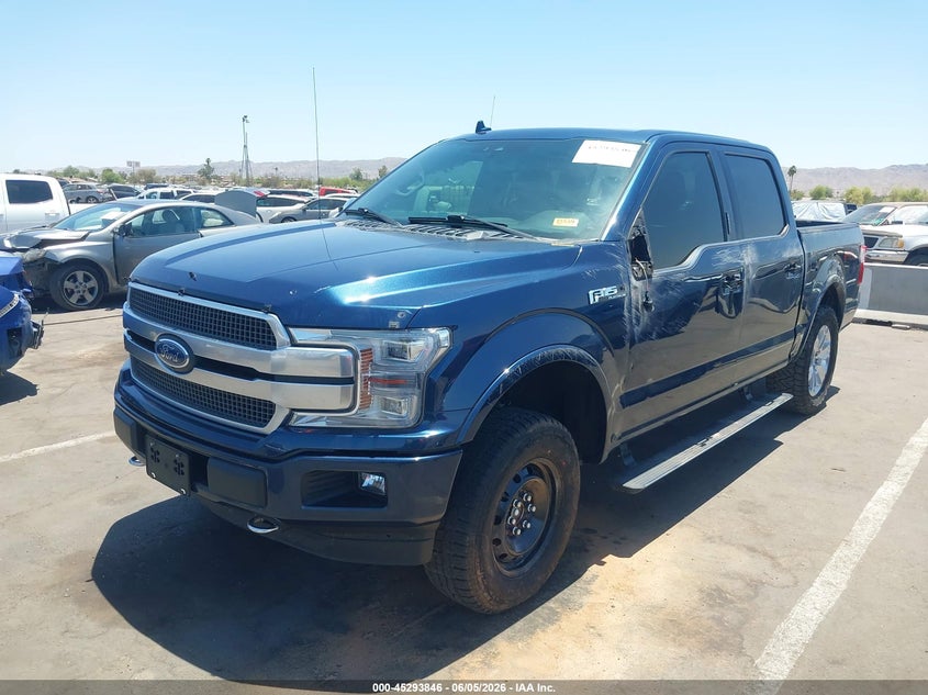 Vin: 1ftew1e45lfc22167, lot: 45791682, ford f-150 platinum 20202