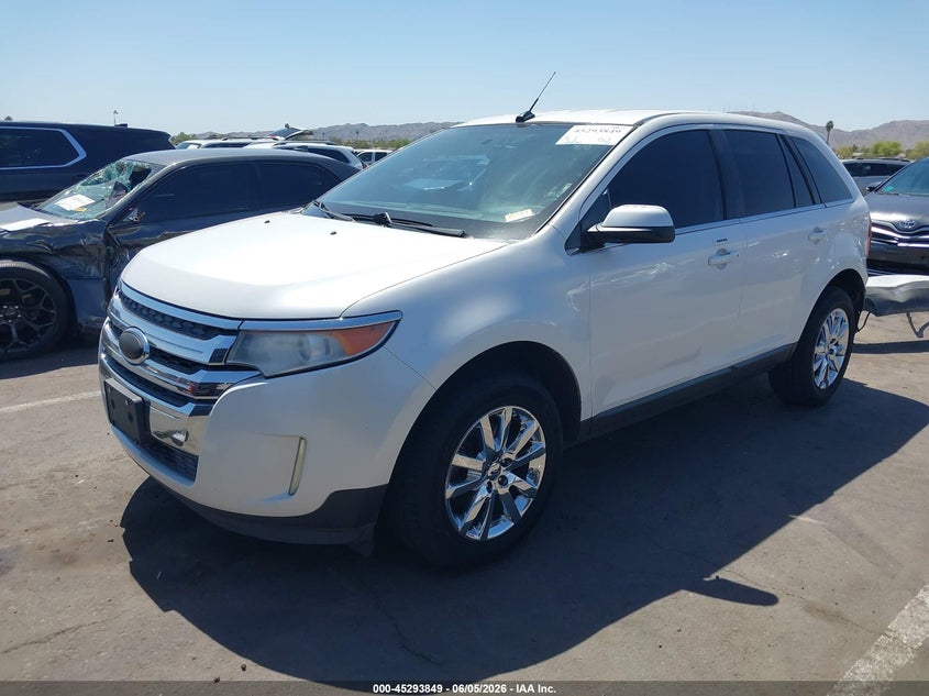 Vin: 2fmdk3kc0eba08038, lot: 45791685, ford edge limited 20142