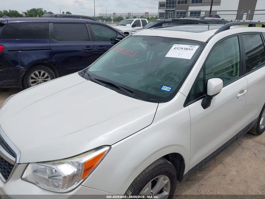 2015 SUBARU FORESTER auction photo 6