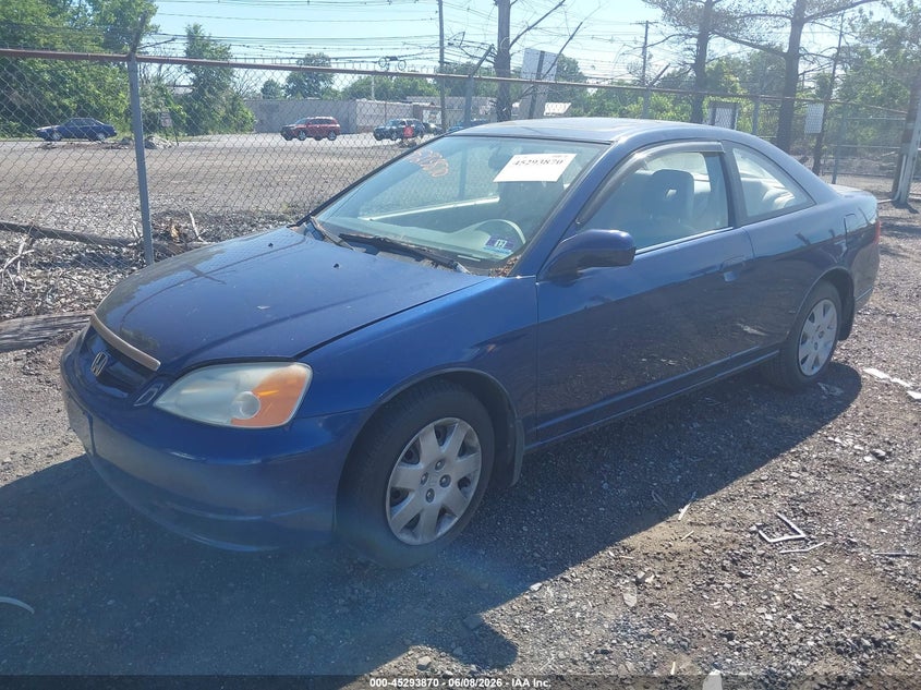 1HGEM22941L076517 2001 Honda Civic Ex photo 1