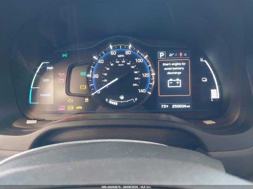 2017 Hyundai Ioniq Hybrid Blue VIN: KMHC65LC0HU030792 Lot: 45293875