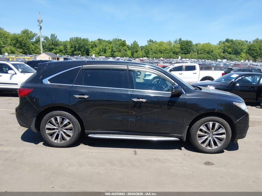 2015 Acura Mdx VIN: 5FRYD4H26FB006284 Lot: 45293883