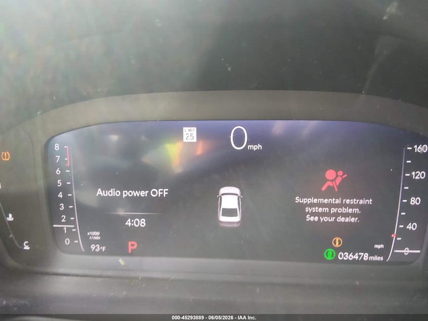 2024 HONDA ACCORD 1.5L I-4 DI, DOHC, V(VIN: 1HGCY1F39RA051549