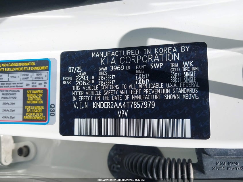 2026 KIA SELTOS SPORT UTILITY VEHICLE 2.0L I-4 DOHC, VVT, 147HP