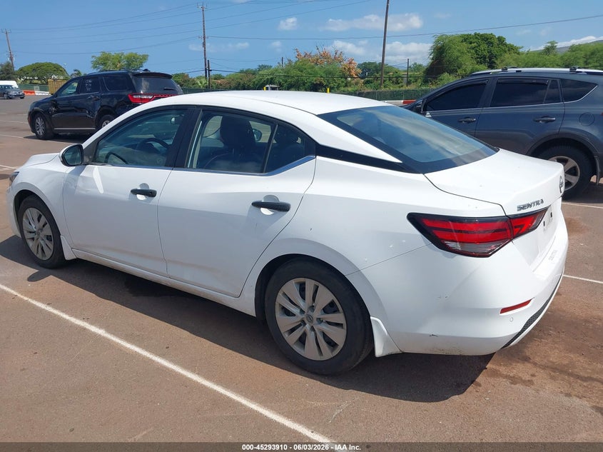 Vin: 3n1ab8bv0ry312217, lot: 45791746, nissan sentra s xtronic cvt 20243