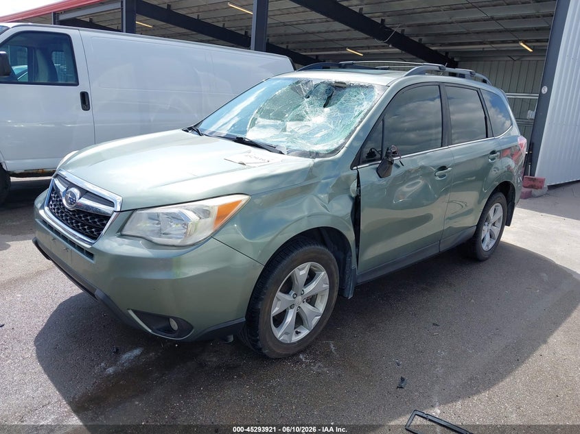 2014 SUBARU FORESTER auction photo 2