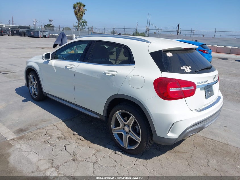 Vin: wdctg4gb3fj060987, lot: 45791777, mercedes-benz gla 250 4matic 20153