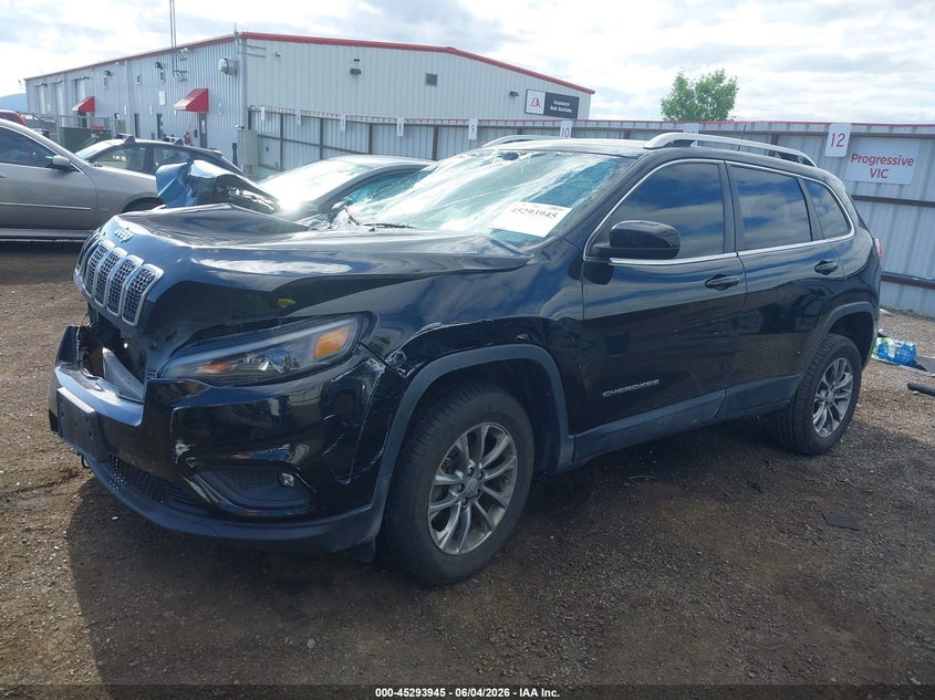 Vin: 1c4pjmln1kd168137, lot: 45791781, jeep cherokee latitude plus 4x4 20192