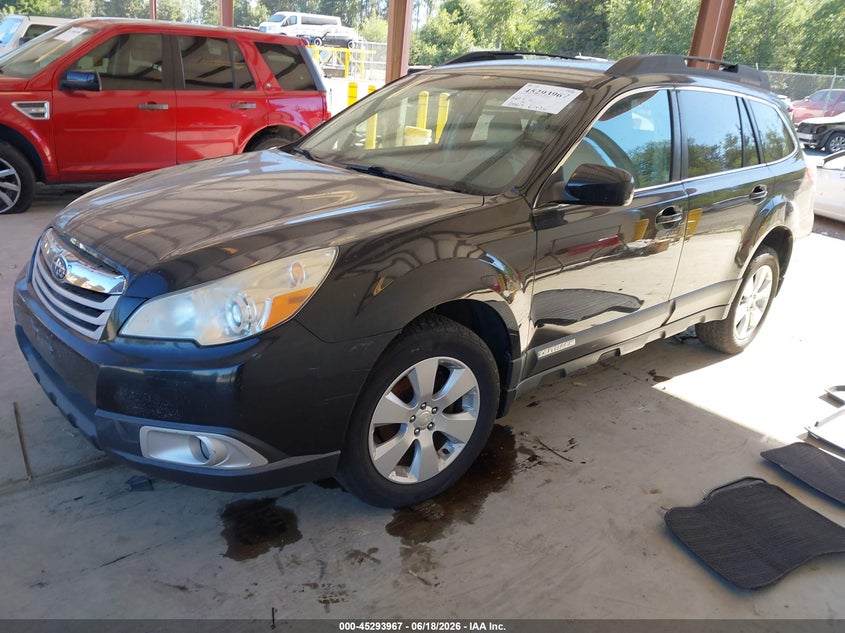 Vin: 4s4brccc3a3310936, lot: 45791803, subaru outback 2.5i premium 20102