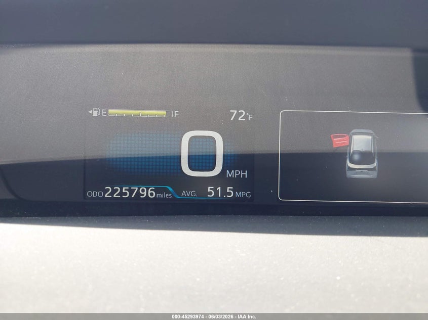 2020 Toyota Prius Le VIN: JTDKARFU3L3120060 Lot: 45293974