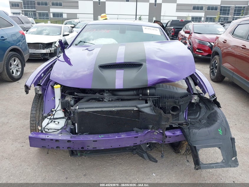2023 Dodge Charger 5.7 R/T purple Lot 111045293976 Vin 2C3CDXCT2PH656212