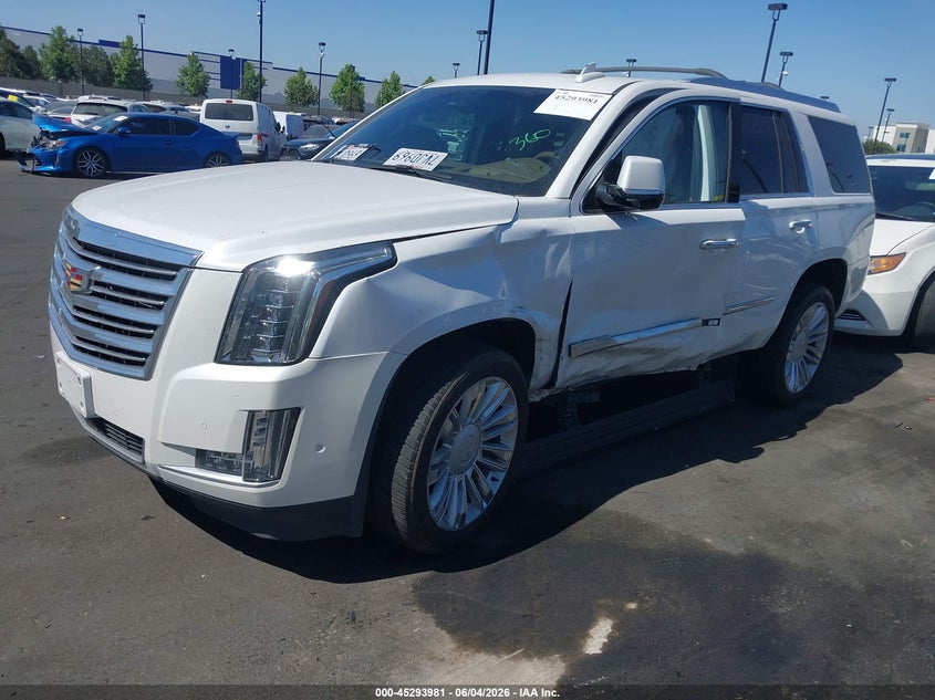Vin: 1gys4dkj0hr165932, lot: 45791817, cadillac escalade platinum 20172