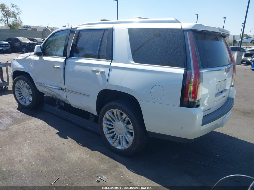 Vin: 1gys4dkj0hr165932, lot: 45791817, cadillac escalade platinum 20173