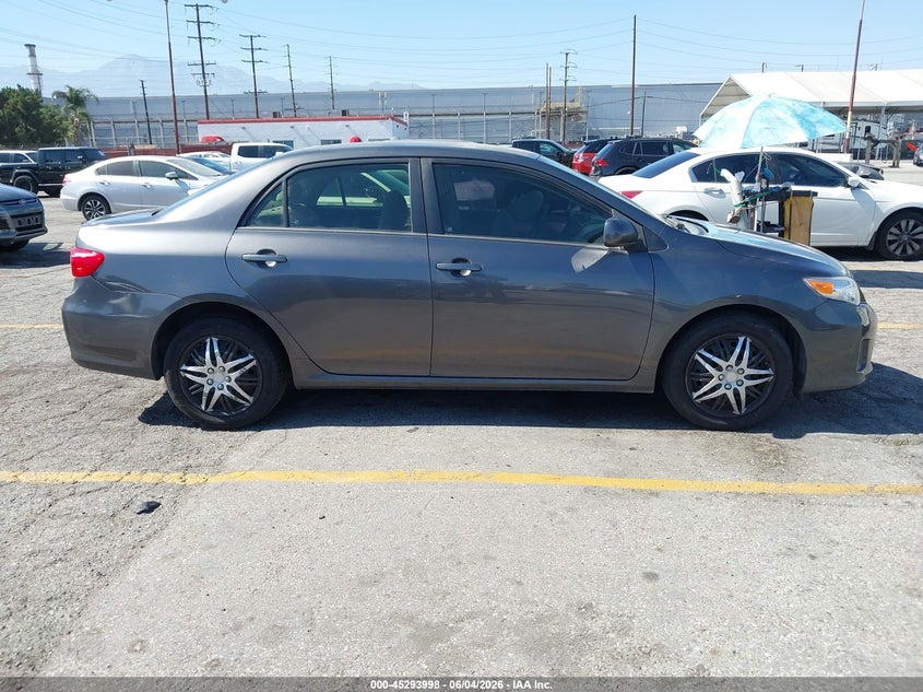 2012 Toyota Corolla 1.8 Le brown Lot 111045293998 Vin 5YFBU4EE3CP048580