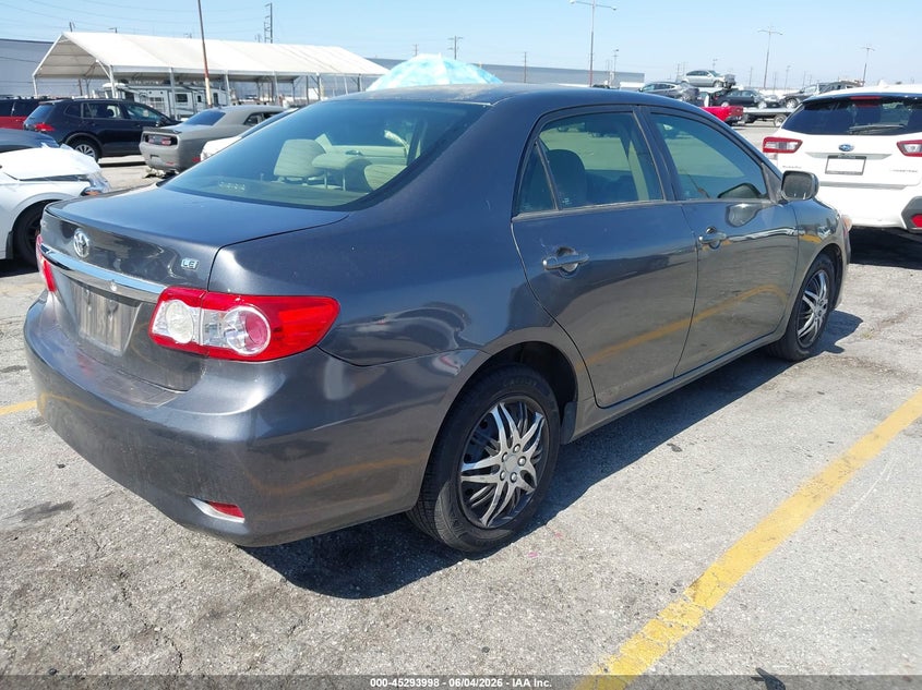 Vin: 5yfbu4ee3cp048580, lot: 45791834, toyota corolla le 20124