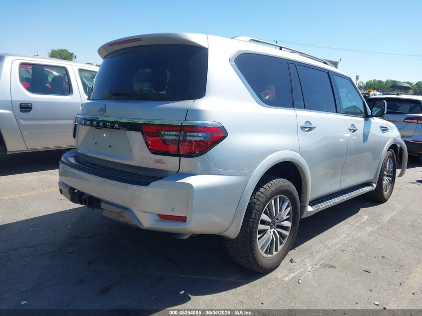 Vin: jn8ay2bd9p9690060, lot: 45791841, nissan armada sl 4wd 20234