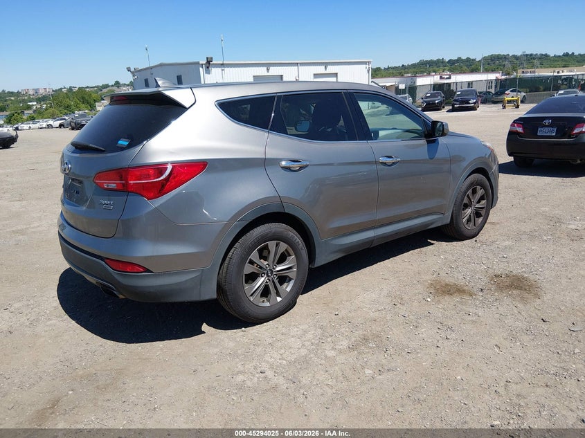 Vin: 5xyztdlb2fg252418, lot: 45791861, hyundai santa fe sport 2.4l 20154
