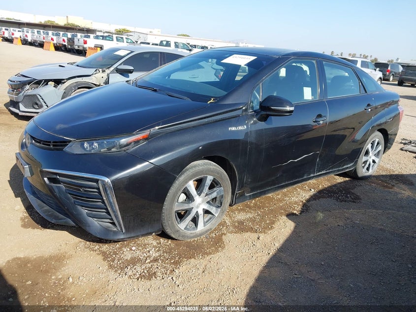 Vin: jtdbvrbd4ja004613, lot: 45791871, toyota mirai 20182