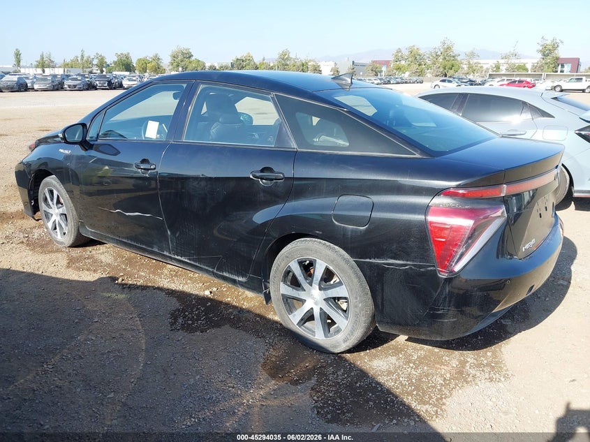 Vin: jtdbvrbd4ja004613, lot: 45791871, toyota mirai 20183