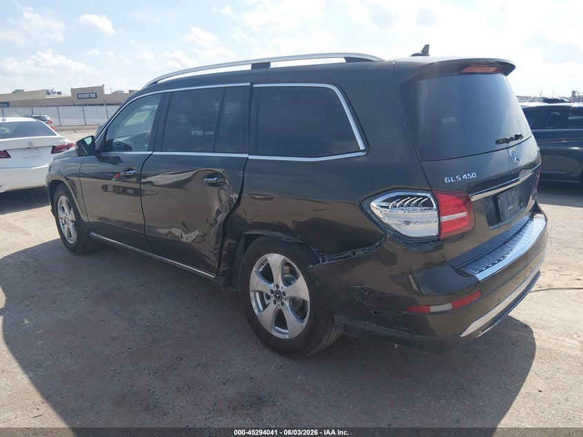 Vin: 4jgdf6ee1jb065304, lot: 45791877, mercedes-benz gls 450 4matic 20183