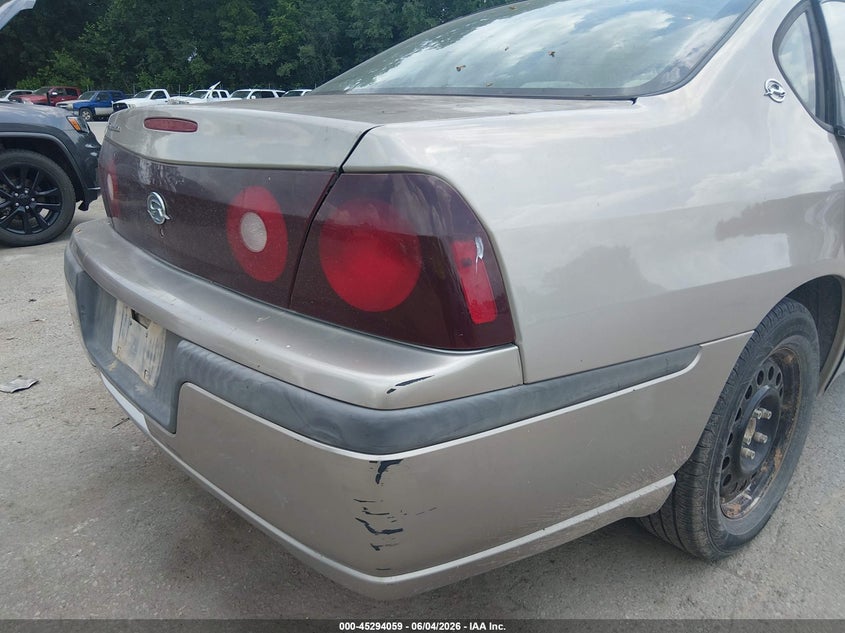 2002 Chevrolet Impala VIN: 2G1WF55E129173411 Lot: 45294059