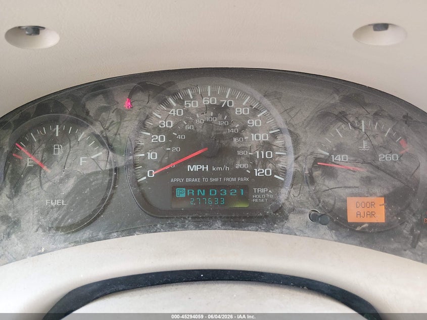 2002 Chevrolet Impala VIN: 2G1WF55E129173411 Lot: 45294059