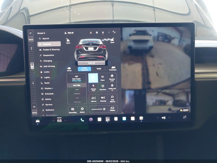2022 Tesla Model X Plaid Tri Motor All-Wheel Drive VIN: 7SAXCBE60NF343904 Lot: 45294089