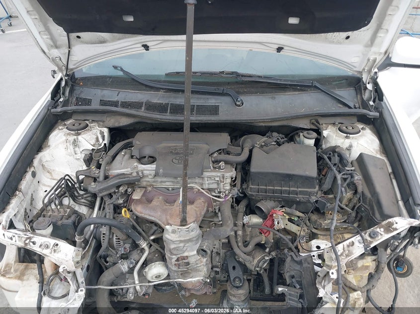2012 TOYOTA CAMRY SEDAN 2.5L I-4 DOHC, VVT, 173HP