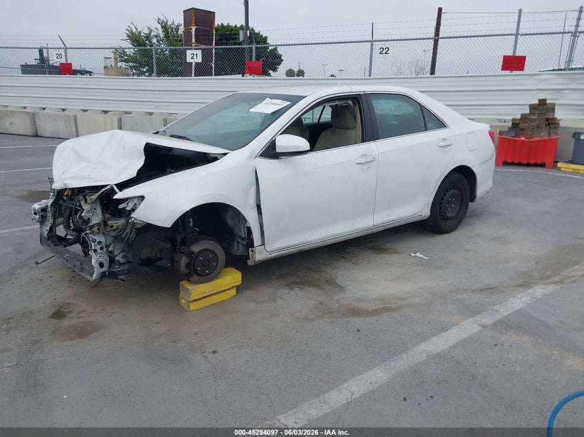 2012 TOYOTA CAMRY SEDAN 2.5L I-4 DOHC, VVT, 173HP