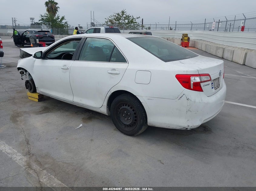 2012 TOYOTA CAMRY SEDAN 2.5L I-4 DOHC, VVT, 173HP