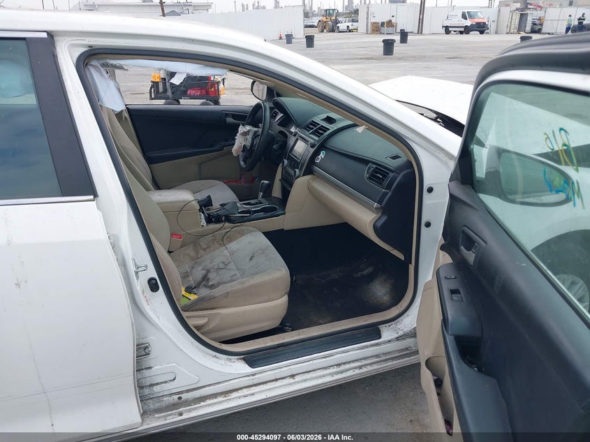 2012 TOYOTA CAMRY SEDAN 2.5L I-4 DOHC, VVT, 173HP
