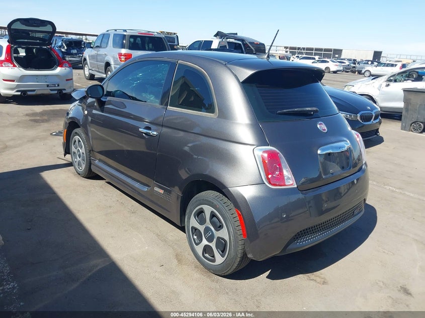 Vin: 3c3cffgexht699253, lot: 45791942, fiat 500e battery electric 20173