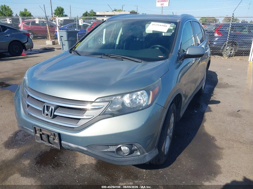 Vin: jhlrm4h78cc001262, lot: 45791944, honda cr-v ex-l 20122