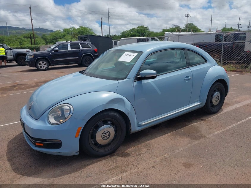 Vin: 3vwjp7atxcm657842, lot: 45791950, volkswagen beetle 2.5l 20122