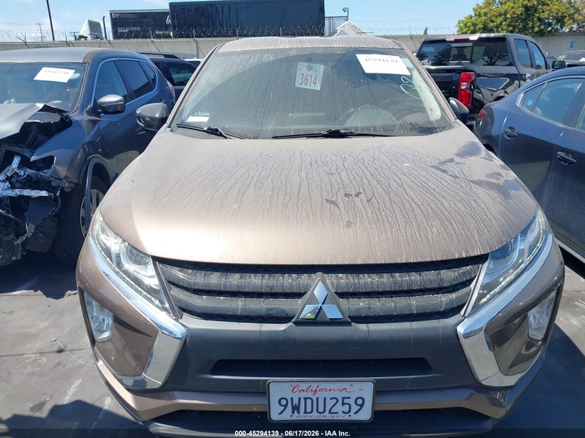 2018 Mitsubishi Eclipse Cross Le VIN: JA4AT4AA8JZ051151 Lot: 45294139