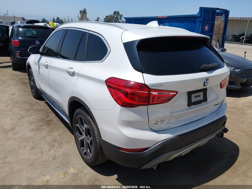 Vin: wbxhu7c58k3h46212, lot: 45791977, bmw x1 sdrive28i 20193