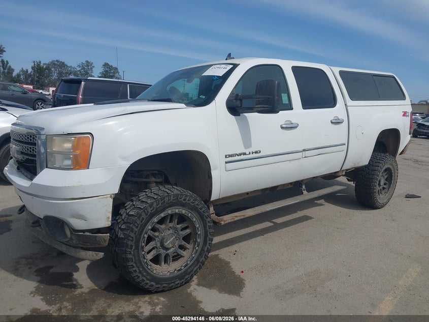 Vin: 1gt125c86bf205707, lot: 45791982, gmc sierra 2500hd denali 20112