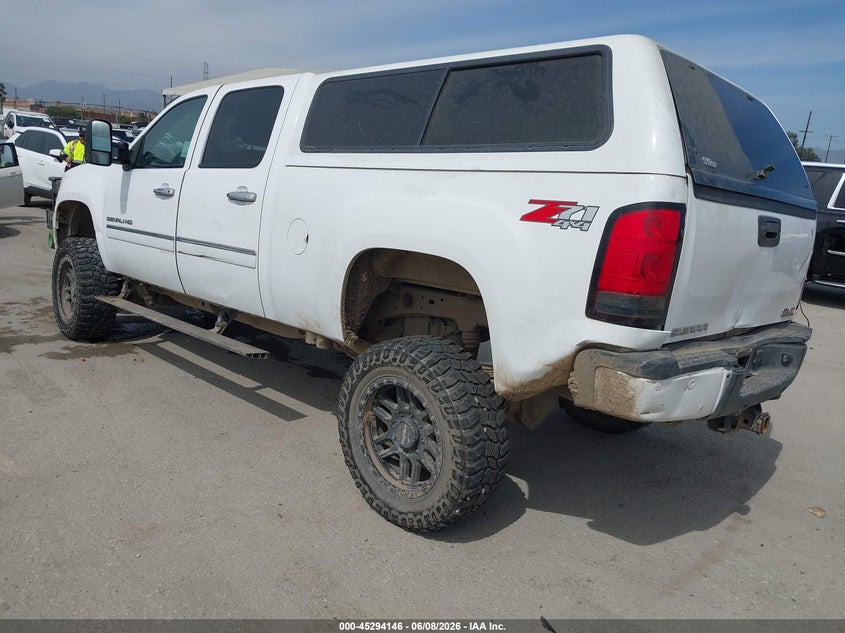 Vin: 1gt125c86bf205707, lot: 45791982, gmc sierra 2500hd denali 20113