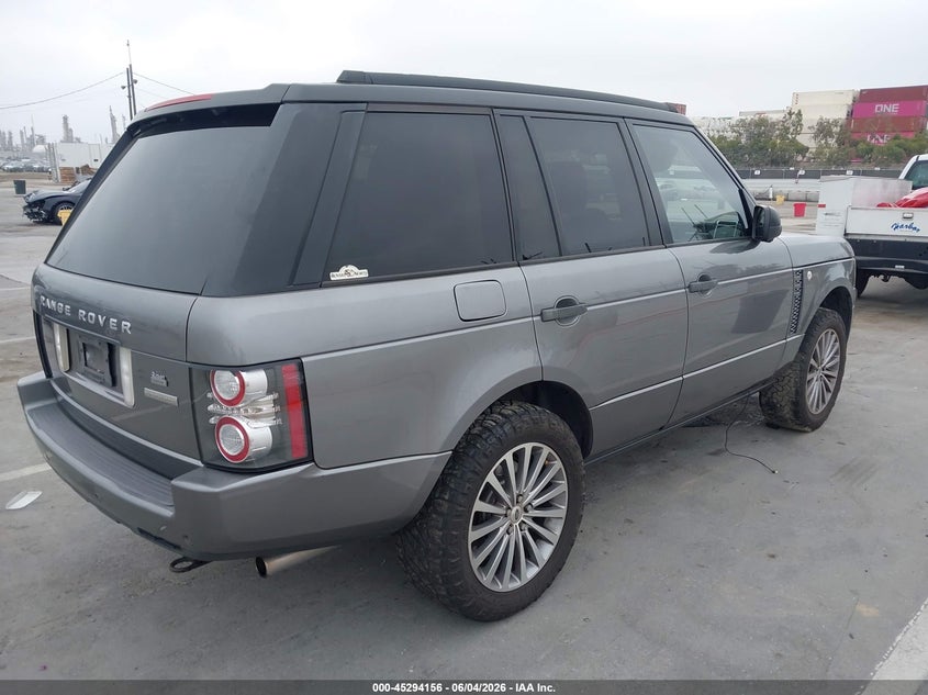 Vin: salmf1e45ba350246, lot: 45791992, land rover range rover supercharged 20114