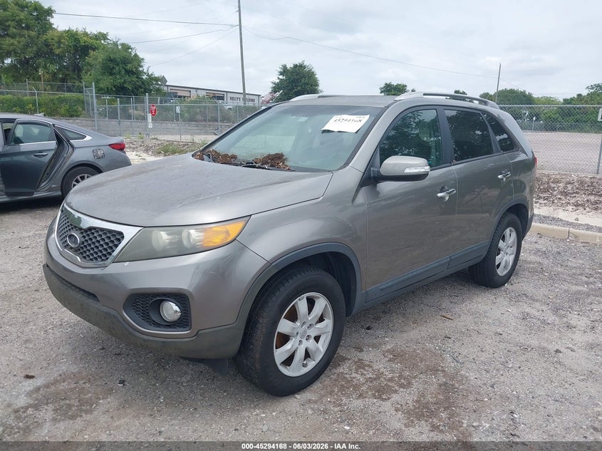 2011 Kia Sorento Lx 5XYKT3A18BG042115 photo 1