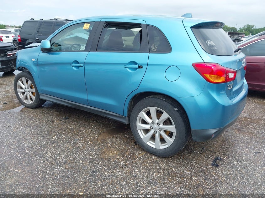 Vin: 4a4ap3au2de003776, lot: 45792009, mitsubishi outlander sport es 20133