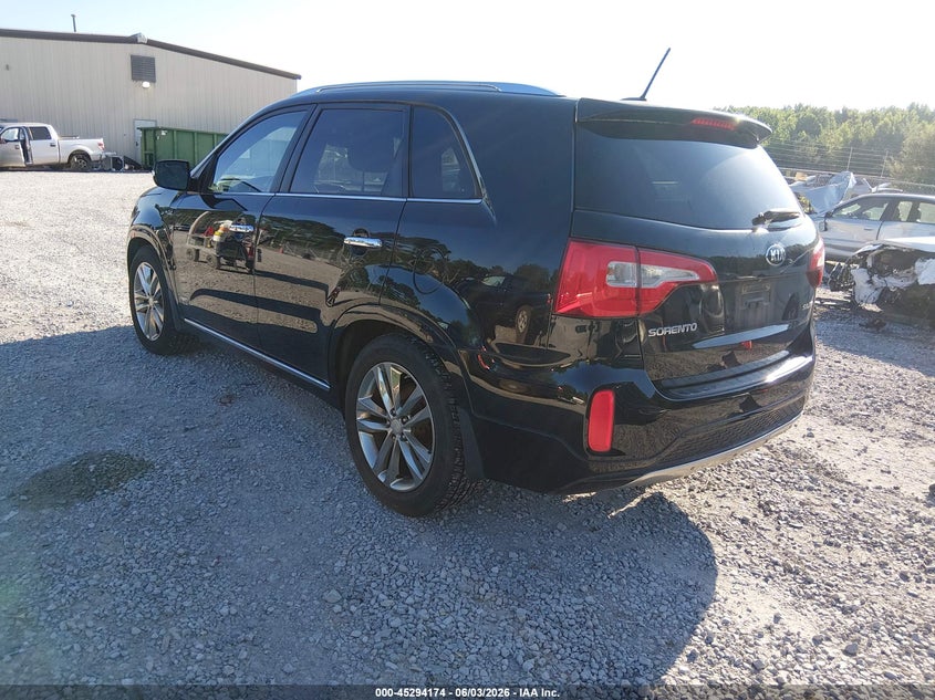 Vin: 5xykwda76fg644261, lot: 45792010, kia sorento limited v6 20153
